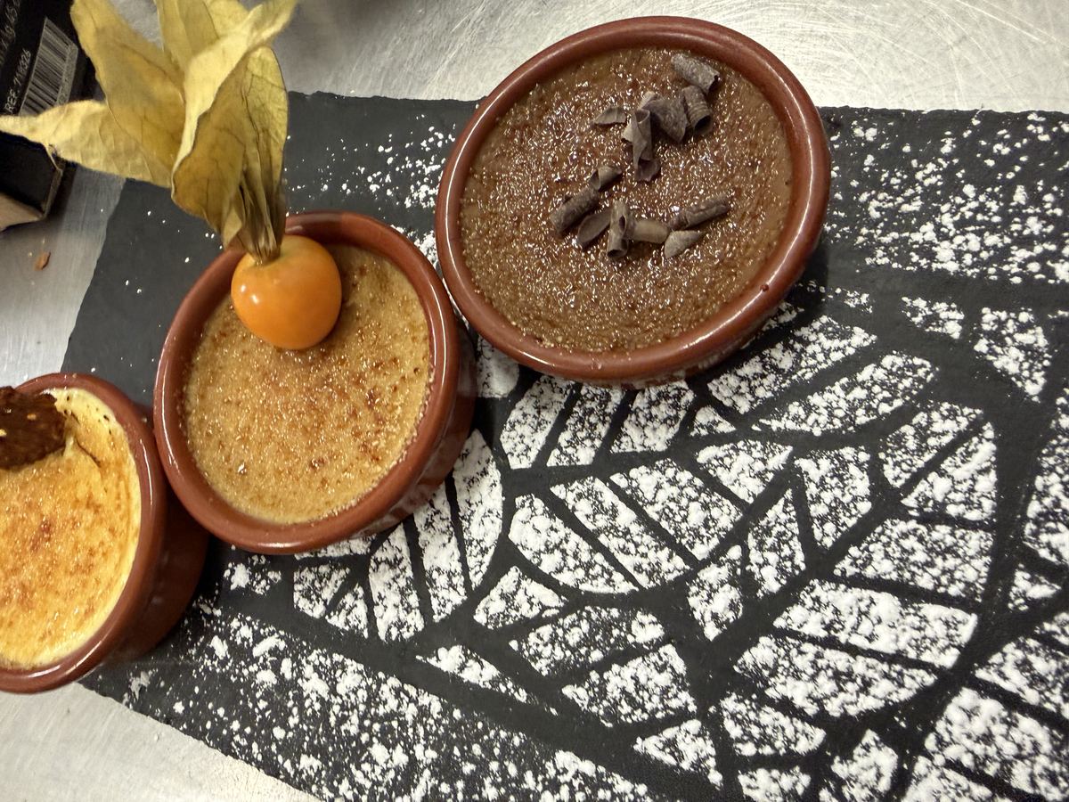 Crèmes brûlées maison