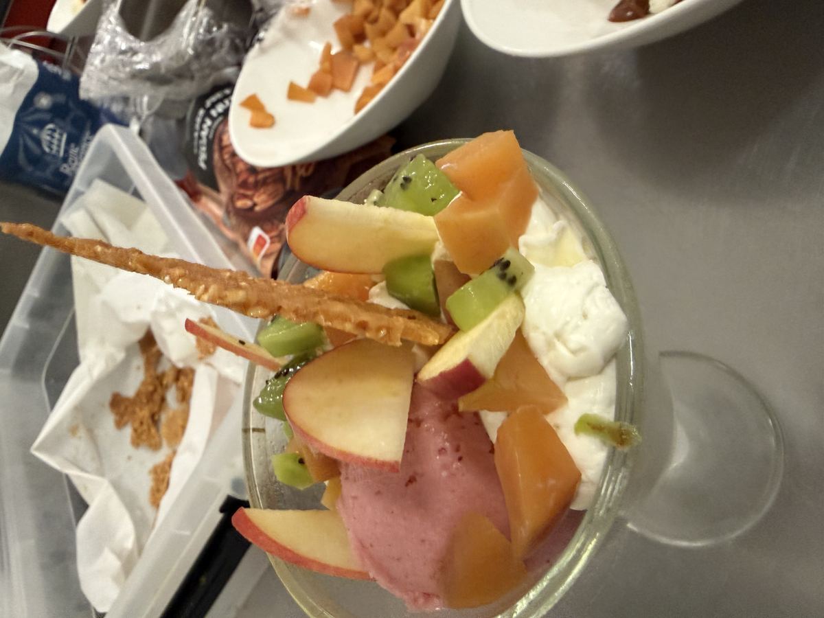 Coupe de fruits frais